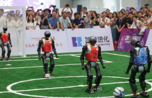 A robotok és az emberek segítenek jobbá tenni a sportot Kínában