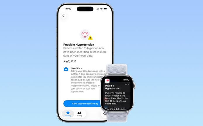 Apple részletek Hogyan érzékeli az Apple Watch a magas vérnyomást