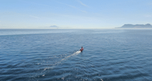 Az Exail autonóm USV tranzitot hajt végre a Gibraltári-szoroson keresztül