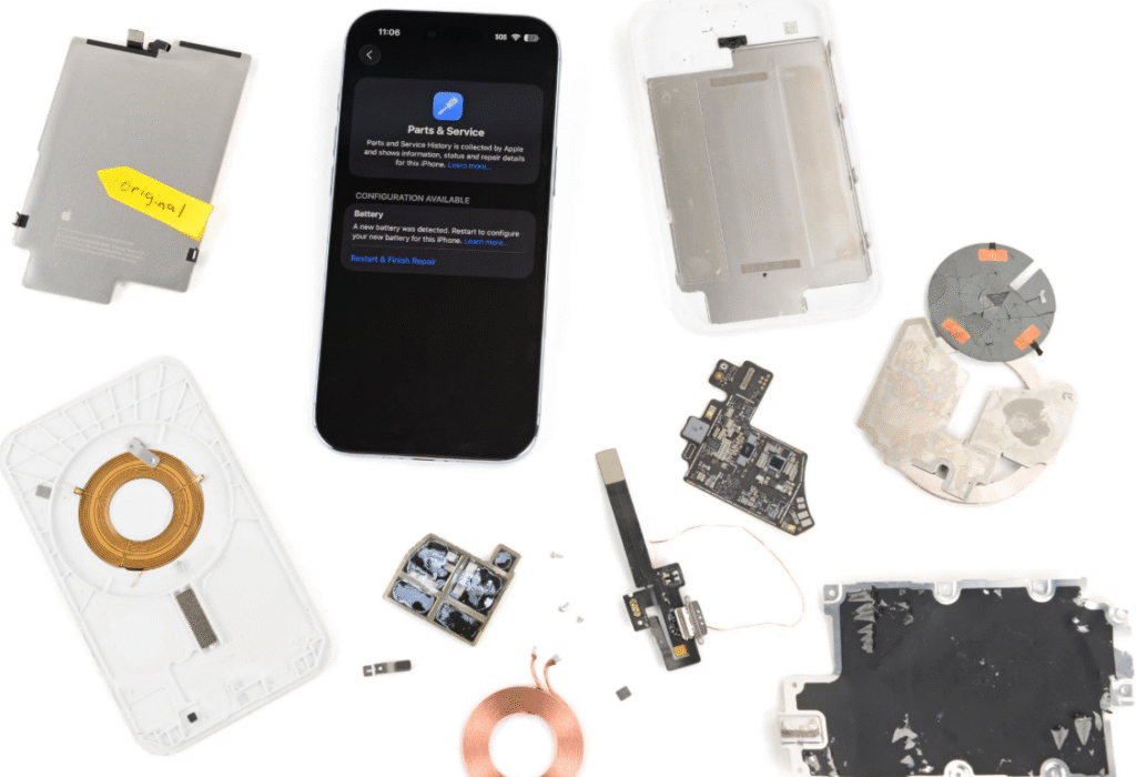 Az iFixit lerobbanása bizonyítja, hogy az iPhone Air a karcsú felépítése ellenére is könnyen javítható