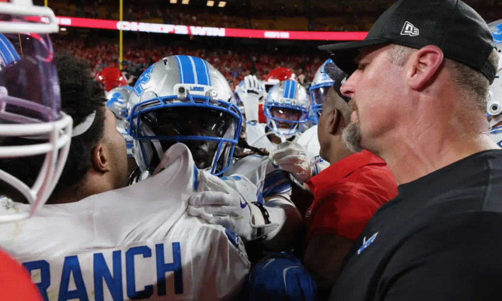 JuJu Smith-Schuster ütése miatt robbant ki verekedés a Chiefs–Lions meccsen