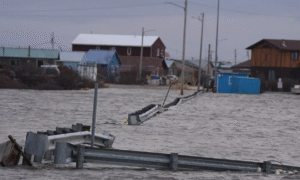 Tucatnyian megmenekültek Alaszka távoli falvaiban a házakat elsodró vihar után