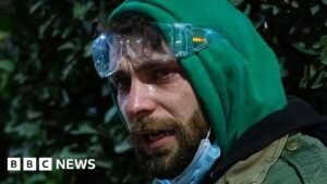 A BBC bizonyítékai szerint a grúz tüntetőket az első világháborúban