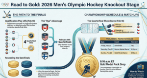 2026. évi téli olimpia férfi jégkorong kieséses szakasza: teljes zárójel, menetrend és nyomtatható anyagok| mobilit.hu