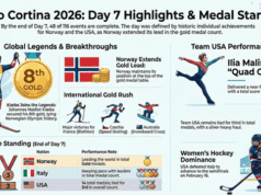 A 2026-os téli olimpia 7. napjának összefoglalója – kiemelések és amerikai történetek| mobilit.hu