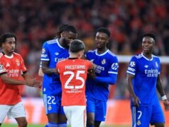 A Benfica cáfolja a jelentést, amely szerint Prestiani elismerte, hogy rasszista visszaéléseket követett el csapattársaival szemben| mobilit.hu