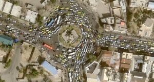 A térképen a támadások helyszínei Irán-szerte láthatók, beleértve a fővárost és egy jelentős nukleáris létesítmény helyszínét| mobilit.hu