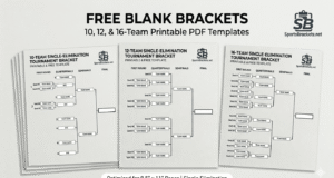 Üres versenysorozat: nyomtatható 10, 12 és 16 csapatos PDF-sablon| mobilit.hu